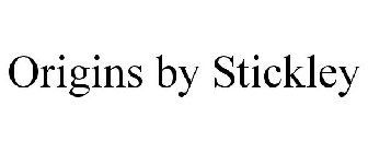 ORIGINS BY STICKLEY