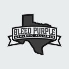 BLEED PURPLE ATHLETIC ALLIANCE