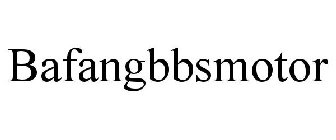 BAFANGBBSMOTOR