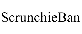 SCRUNCHIEBAN