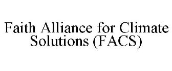 FAITH ALLIANCE FOR CLIMATE SOLUTIONS