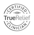 · CERTIFIED · TRUERELIEF · CLINICIAN ·