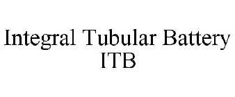 INTEGRAL TUBULAR BATTERY ITB