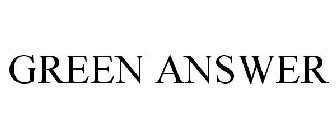 GREEN ANSWER