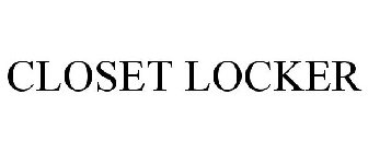 CLOSET LOCKER