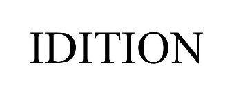 IDITION
