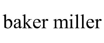 BAKER MILLER