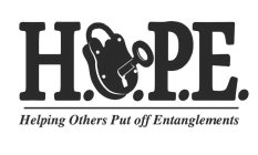 H.O.P.E. HELPING OTHERS PUT OFF ENTANGLEMENTS