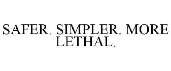 SAFER. SIMPLER. MORE LETHAL.