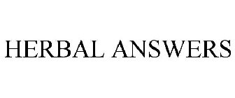 HERBAL ANSWERS