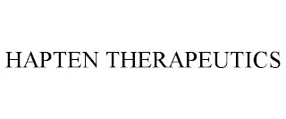 HAPTEN THERAPEUTICS