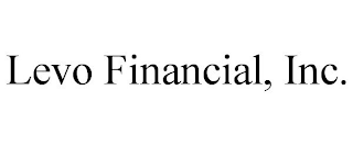 LEVO FINANCIAL, INC.