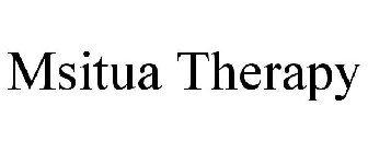 MSITUA THERAPY