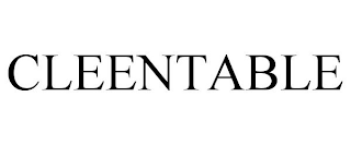 CLEENTABLE