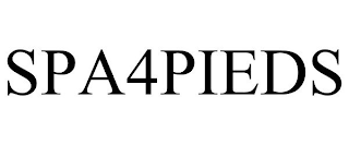 SPA4PIEDS