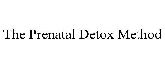 THE PRENATAL DETOX METHOD