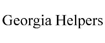 GEORGIA HELPERS