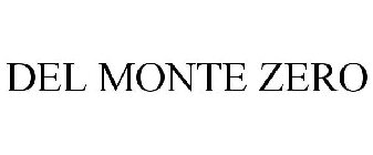 DEL MONTE ZERO