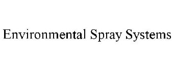 ENVIRONMENTAL SPRAY SYSTEMS, INC.