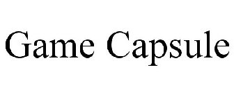 GAME CAPSULE