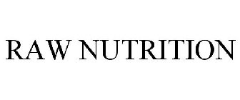 RAW NUTRITION