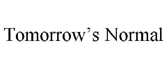 TOMORROW'S NORMAL