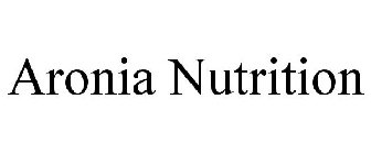 ARONIA NUTRITION