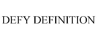 DEFY DEFINITION