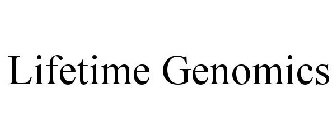 LIFETIME GENOMICS