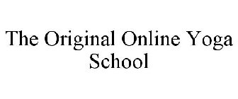 THE ORIGINAL ONLINE YOGA SCHOOL