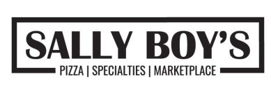 SALLY BOY'S PIZZA SPECIALTIES MARKETPLACEE