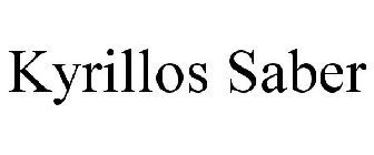 KYRILLOS SABER