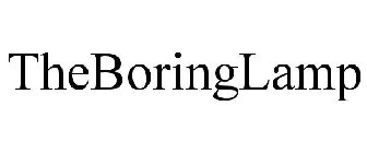 THEBORINGLAMP