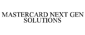 MASTERCARD NEXT GEN SOLUTIONS