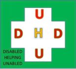 U D H D U DISABLED HELPING UNABLED