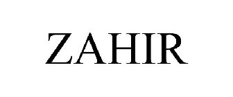 ZAHIR