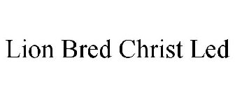 LION BRED CHRIST LED