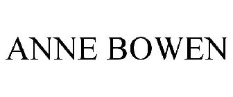 ANNE BOWEN