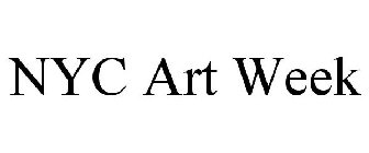NYC ART WEEK