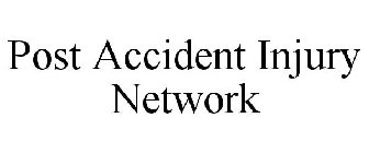 POST ACCIDENT INJURY NETWORK