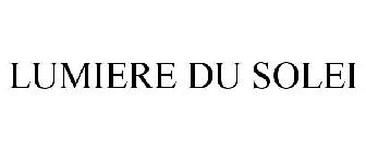 LUMIERE DU SOLEI