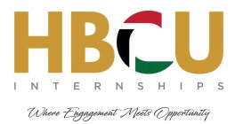 HBCU INTERNSHIPS WHERE ENGAGEMENT MEETS OPPORTUNITY