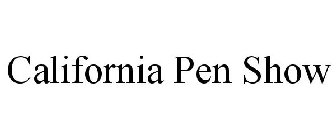 CALIFORNIA PEN SHOW