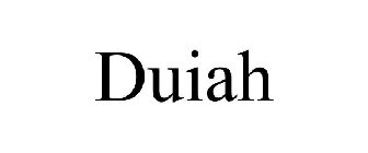 DUIAH