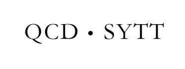 QCD · SYTT