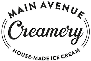 MAIN AVENUE CREAMERY HOUSE-MADE ICE CREAM