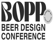 BOPP BEER DESIGN CONFERENCE HOSTED BY STOUT COLLECTIVE