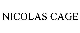 NICOLAS CAGE