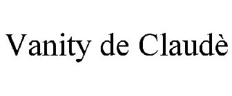 VANITY DE CLAUDÈ