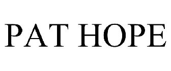 PAT HOPE